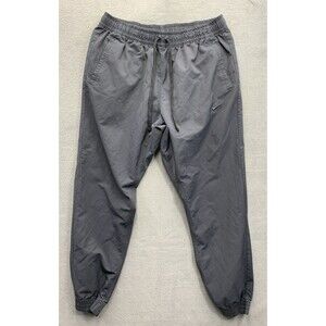 Nike Mens Woven Slim Fit Players Jogger Pants 934592-010 Black Workout Size 2XL